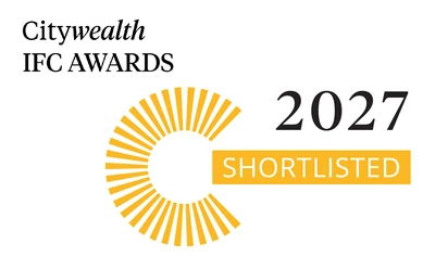 Citywealth IFC Awards 2027 Shortlisted badge, Davidoff Law